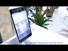 উচ্চ রেজোলিউশন 200W ফেস আইডি উপস্থিতি সিস্টেম ফেস সনাক্তকরণ অ্যাক্সেস কন্ট্রোল সিস্টেম