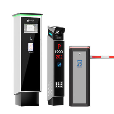 সুরক্ষিত পার্কিং বাধা গেট সঙ্গে সোজা বাহু 24V ইনপুট ভোল্টেজ এবং ডিসি ব্রাশহীন মোটর 150W